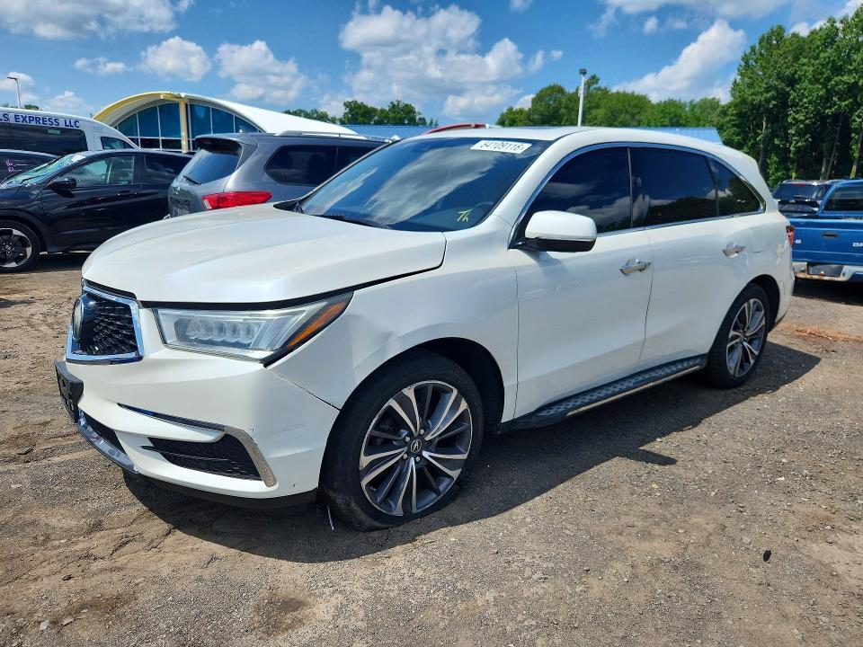 64109116 :رقم المزاد ، 5J8YD4H53JL003653 vin ، 2018 Acura Mdx مزاد بيع