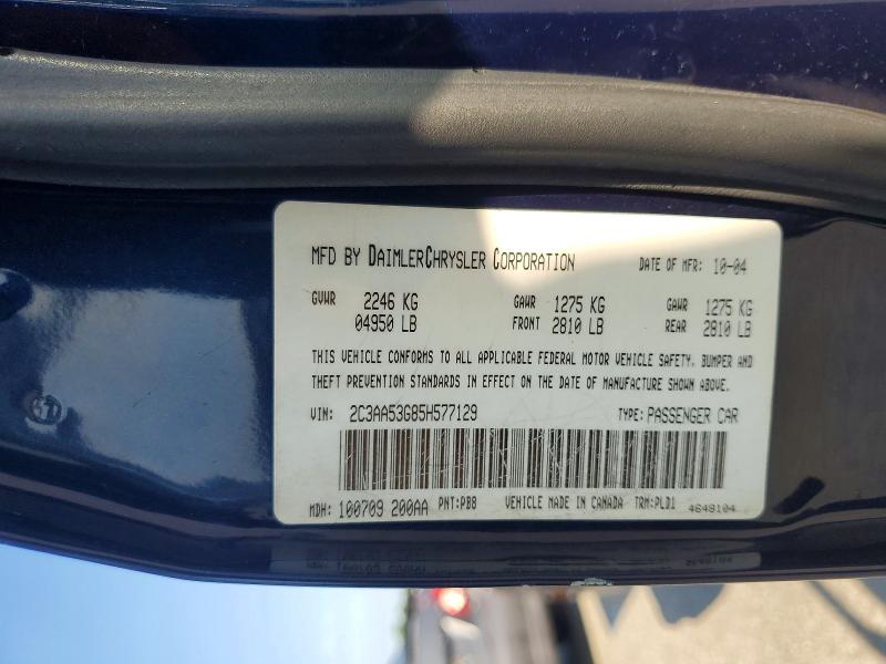 Aukcja sprzedaży 2005 Chrysler 300, vin: 2C3AA53G85H577129, numer aukcji: 63477256