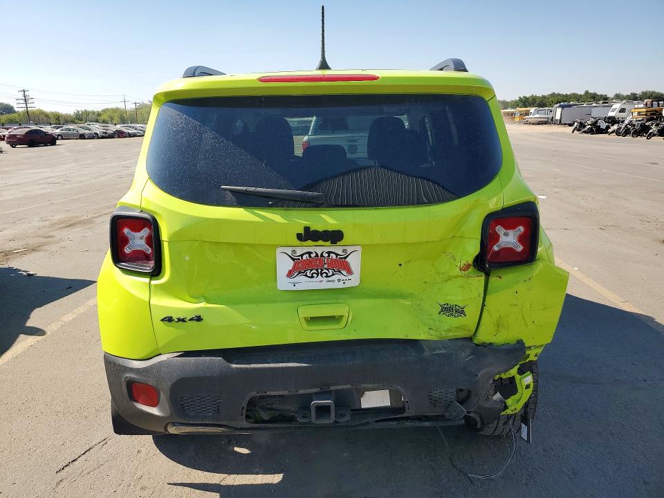 Продажа на аукционе авто 2018 Jeep Renegade, vin: ZACCJBBB6JPH10407, номер лота: 67184586