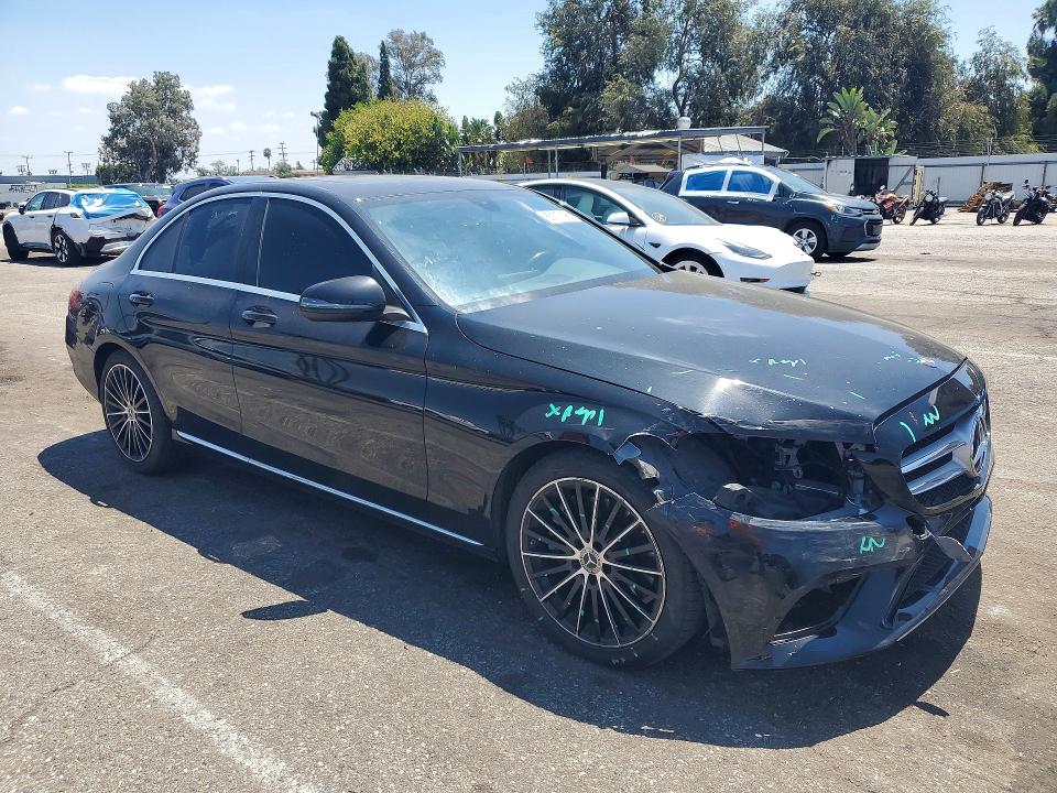 2019 Mercedes-benz C მანქანა იყიდება აუქციონზე, vin: 55SWF8DB2KU304095, აუქციონის ნომერი: 65217196
