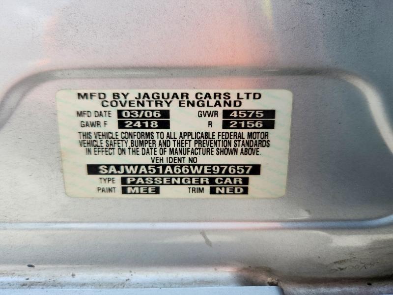 Продажа на аукционе авто 2006 Jaguar X-type, vin: SAJWA51A66WE97657, номер лота: 66912986