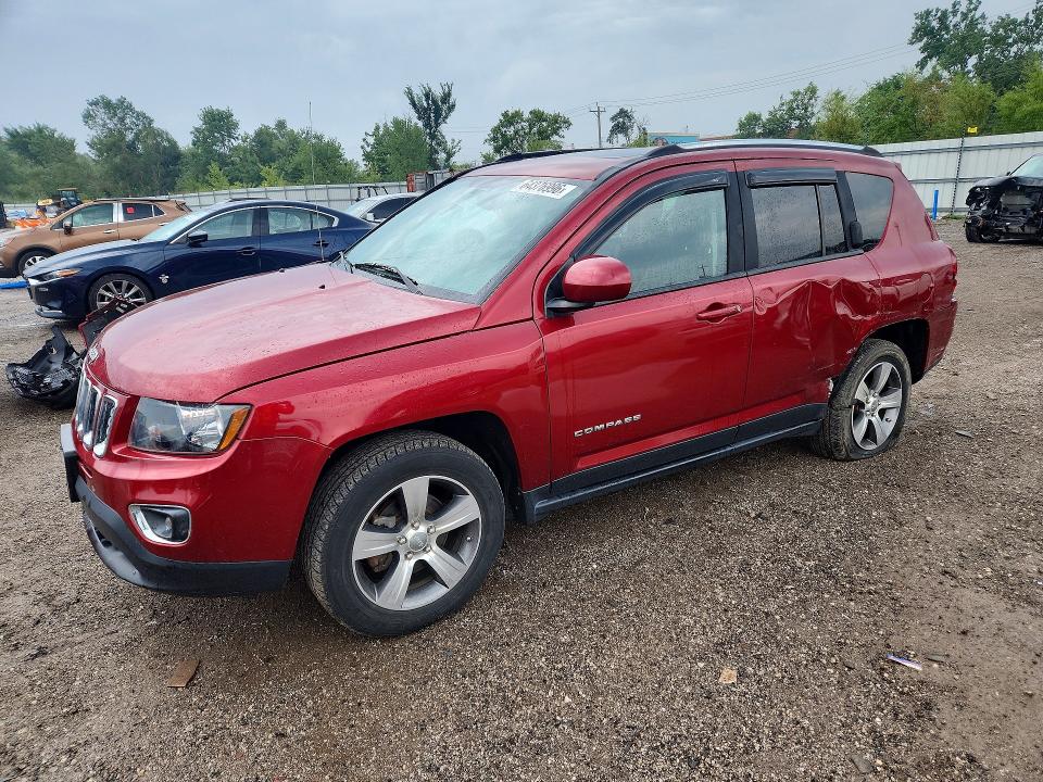 Aukcja sprzedaży 2016 Jeep Compass, vin: 1C4NJDEB2GD654957, numer aukcji: 64376996