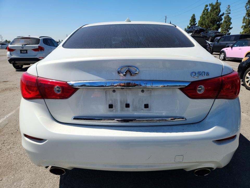 63477826 :رقم المزاد ، JN1BV7AP5FM338514 vin ، 2015 Infiniti Q50 مزاد بيع