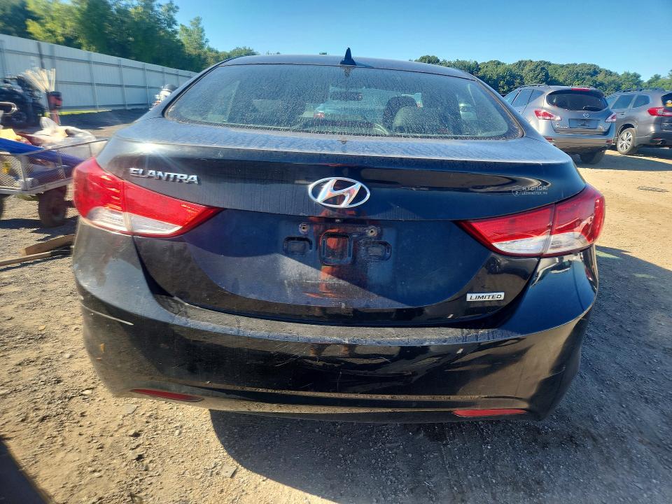 66055856 :رقم المزاد ، KMHDH4AE7DU763851 vin ، 2013 Hyundai Elantra مزاد بيع