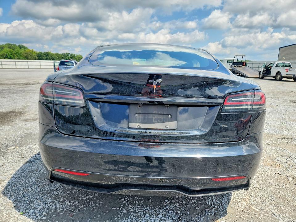 2022 Tesla Model S მანქანა იყიდება აუქციონზე, vin: 5YJSA1E52NF490434, აუქციონის ნომერი: 63287426