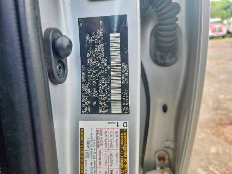 Aukcja sprzedaży 2013 Toyota 4runner, vin: JTEBU5JR4D5119522, numer aukcji: 65511806