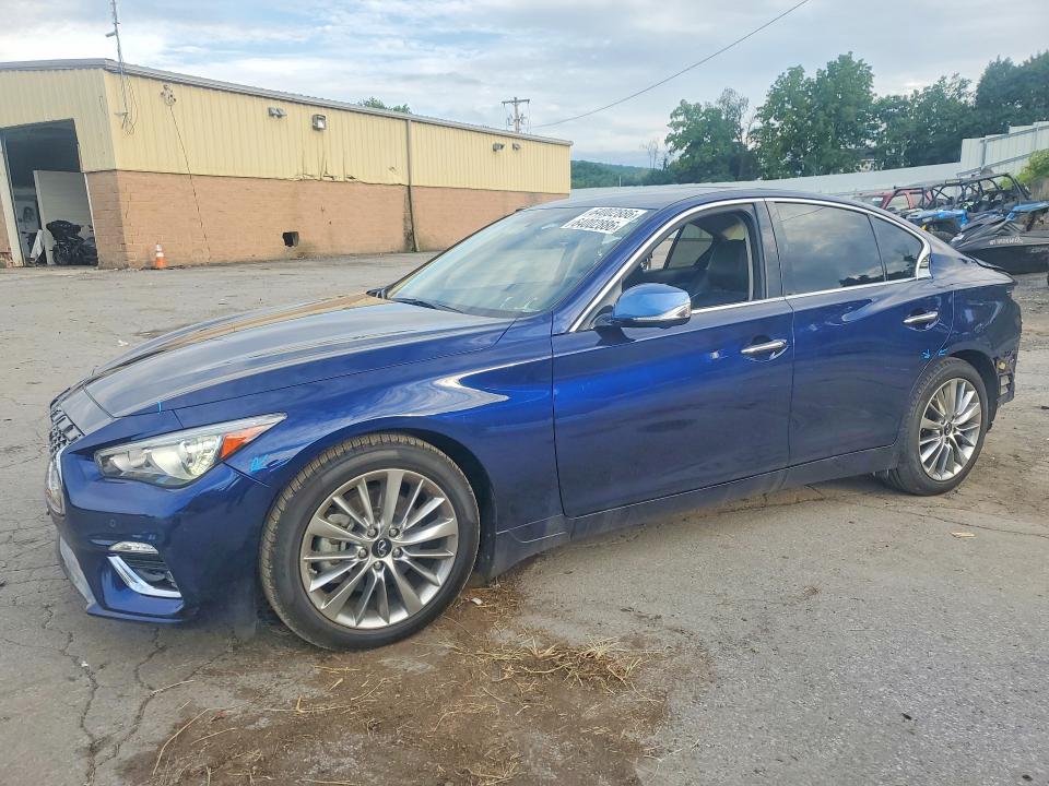 2022 Infiniti Q50 მანქანა იყიდება აუქციონზე, vin: JN1EV7BR4NM341478, აუქციონის ნომერი: 64002886