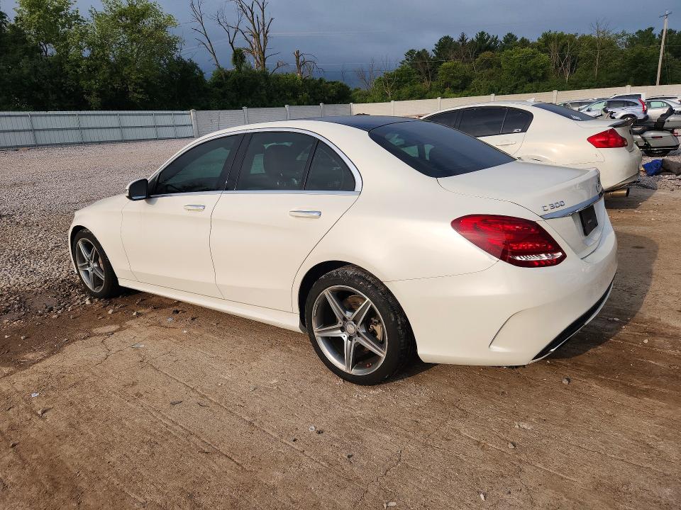 Auction sale of the 2015 Mercedes-benz C, vin: 55SWF4KB0FU041591, lot number: 66371216