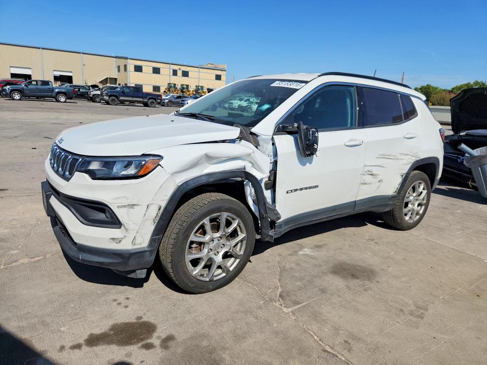 Aukcja sprzedaży 2022 Jeep Compass, vin: 3C4NJDFB9NT193844, numer aukcji: 65153816