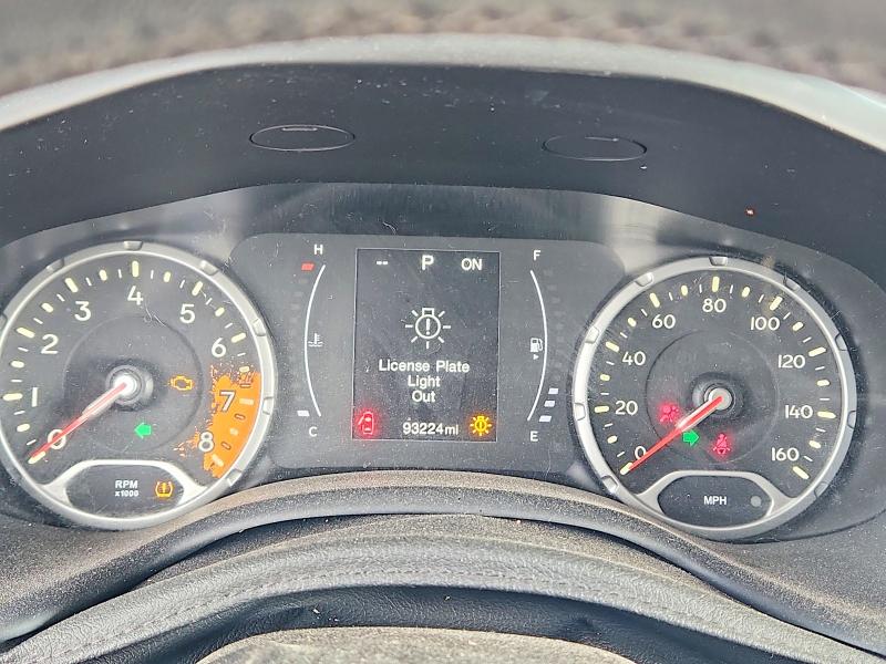 2018 Jeep Renegade მანქანა იყიდება აუქციონზე, vin: ZACCJABB1JPJ58855, აუქციონის ნომერი: 63688706