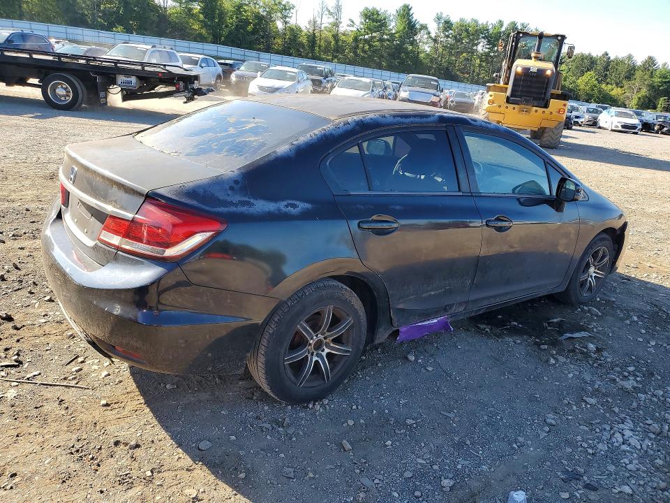 66187036 :رقم المزاد ، 2HGFB2F54DH523768 vin ، 2013 Honda Civic مزاد بيع