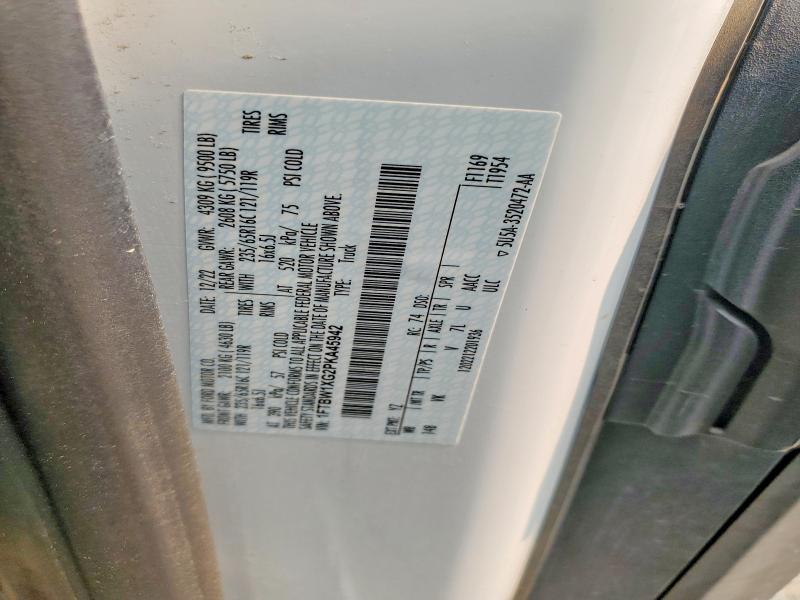 62821356 :رقم المزاد ، 1FTBW1XG2PKA45942 vin ، 2023 Ford Transit مزاد بيع