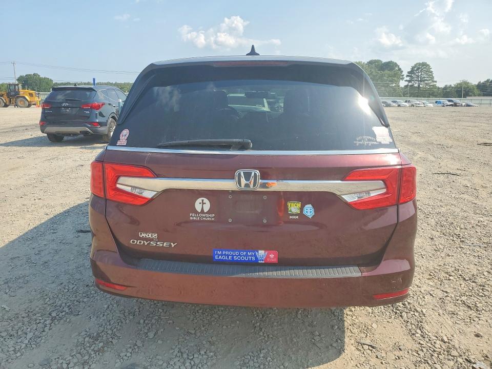 63804436 :رقم المزاد ، 5FNRL6H7XLB053796 vin ، 2020 Honda Odyssey مزاد بيع