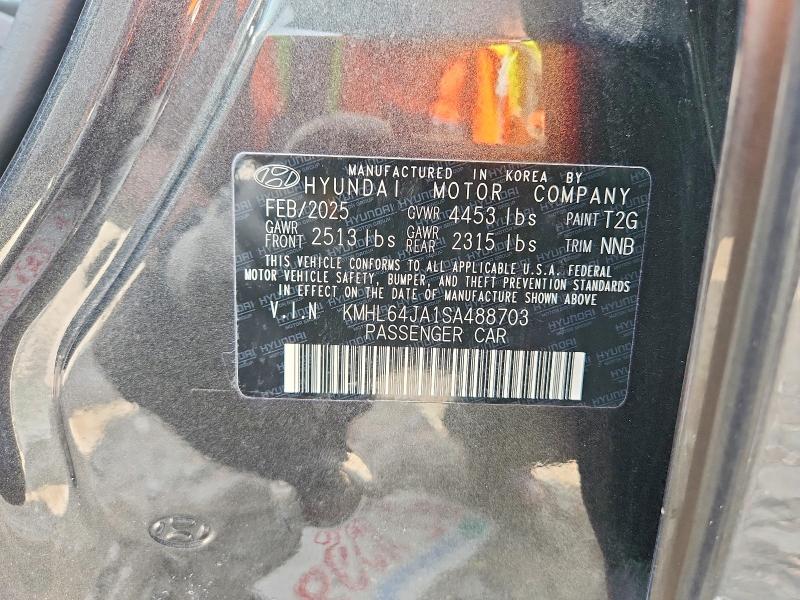 Продаж на аукціоні авто 2025 Hyundai Sonata, vin: KMHL64JA1SA488703, номер лоту: 64188466