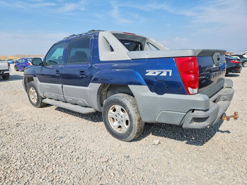 Продажа на аукционе авто 2002 Chevrolet Avalanche, vin: 3GNEK13T92G164994, номер лота: 64811166