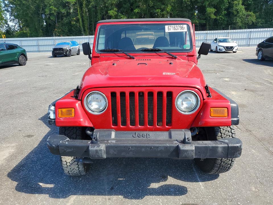 67163796 :رقم المزاد ، 1J4FA49S71P352384 vin ، 2001 Jeep Wrangler / Tj مزاد بيع