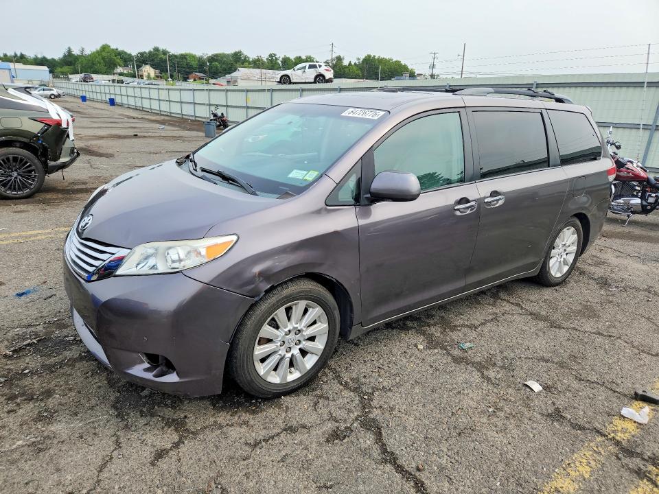 2011 Toyota Sienna მანქანა იყიდება აუქციონზე, vin: 5TDDK3DC1BS021912, აუქციონის ნომერი: 64726776