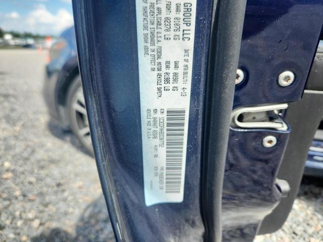 60801926 :رقم المزاد ، 1C3CDFAH8DD307752 vin ، 2013 Dodge Dart مزاد بيع