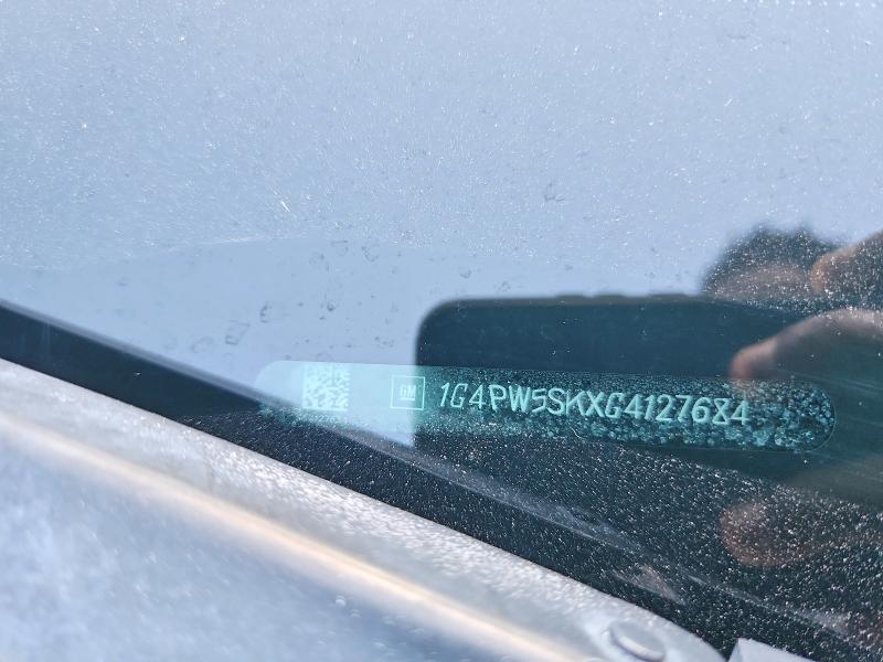 64777996 :رقم المزاد ، 1G4PW5SKXG4127684 vin ، 2016 Buick Verano مزاد بيع