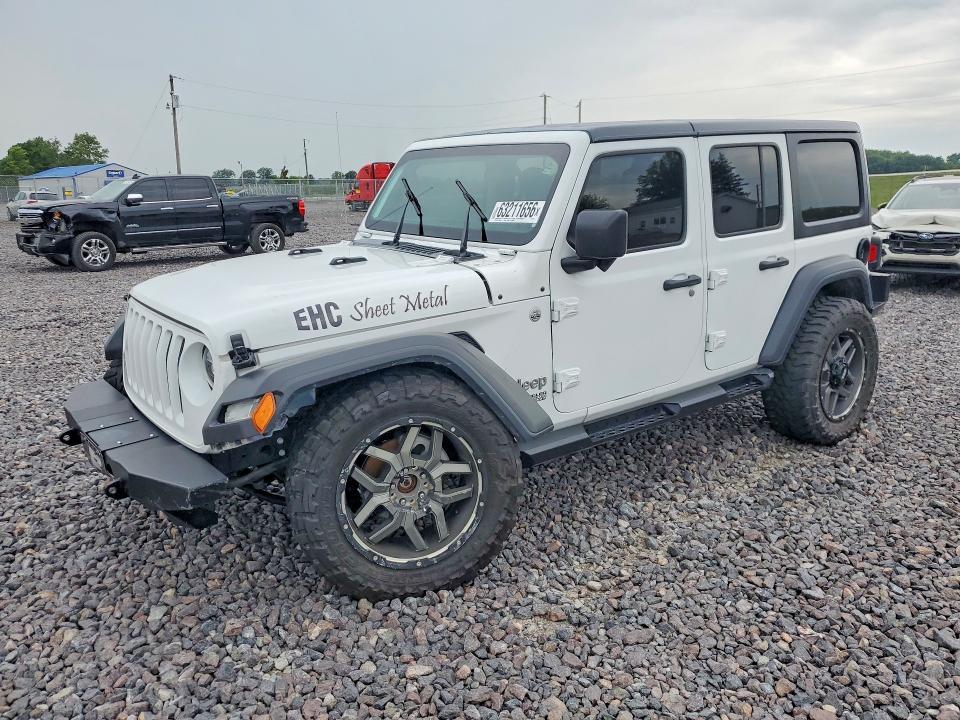 Продажа на аукционе авто 2020 Jeep Wrangler Unlimited, vin: 1C4HJXDGXLW201910, номер лота: 63211656