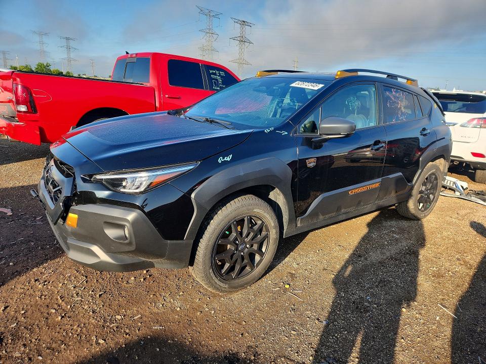 62872346 :رقم المزاد ، 4S4GUHU62R3806588 vin ، 2024 Subaru Crosstrek مزاد بيع