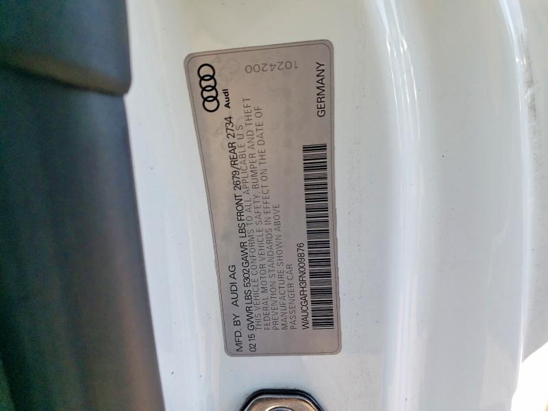 Продажа на аукционе авто 2015 Audi S5, vin: WAUCGAFH3FN009876, номер лота: 64996976