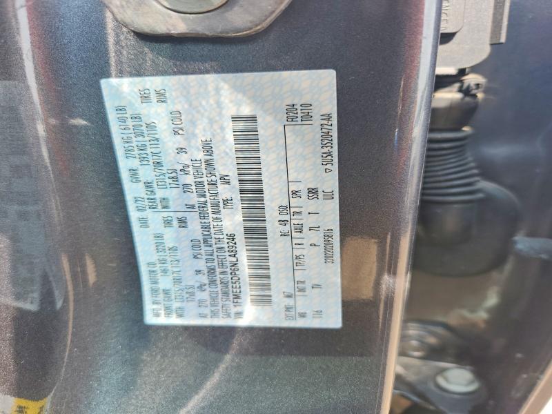 2022 Ford Bronco მანქანა იყიდება აუქციონზე, vin: 1FMEE5DP6NLA89246, აუქციონის ნომერი: 63719306