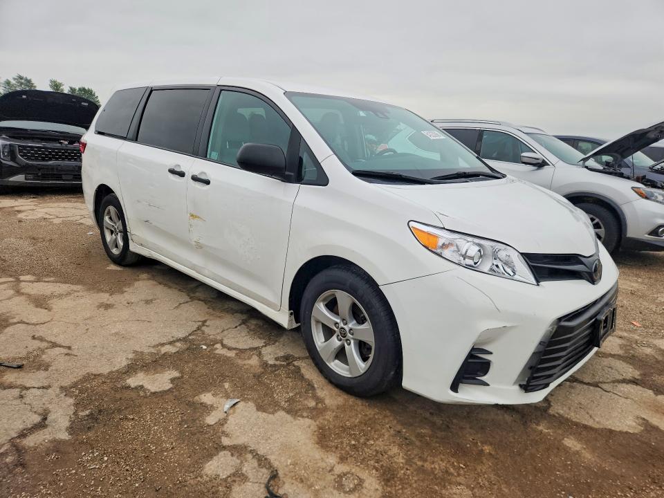 2020 Toyota Sienna მანქანა იყიდება აუქციონზე, vin: 5TDZZ3DC2LS087503, აუქციონის ნომერი: 64303006