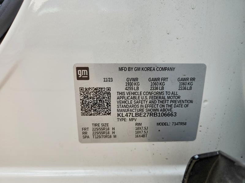Продажа на аукционе авто 2024 Buick Envista, vin: KL47LBE27RB106663, номер лота: 66434216