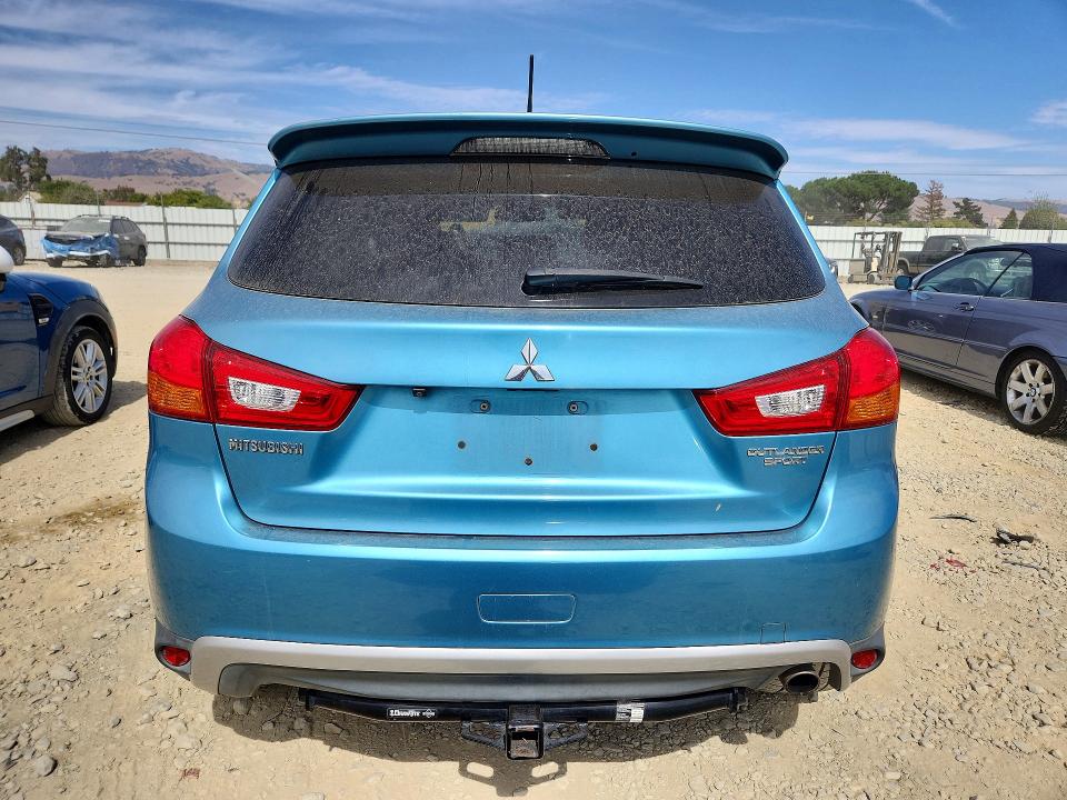 2013 Mitsubishi Outlander Sport მანქანა იყიდება აუქციონზე, vin: 4A4AP4AU9DE009015, აუქციონის ნომერი: 65432886