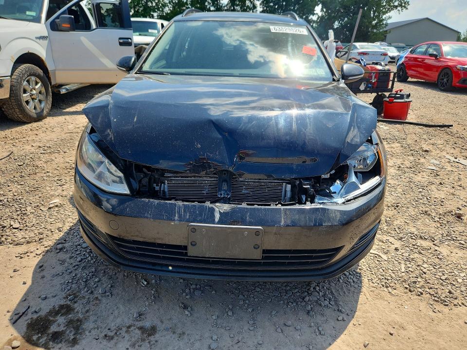 2017 Volkswagen Golf Sportwagen მანქანა იყიდება აუქციონზე, vin: 3VWC17AU6HM507821, აუქციონის ნომერი: 63829826