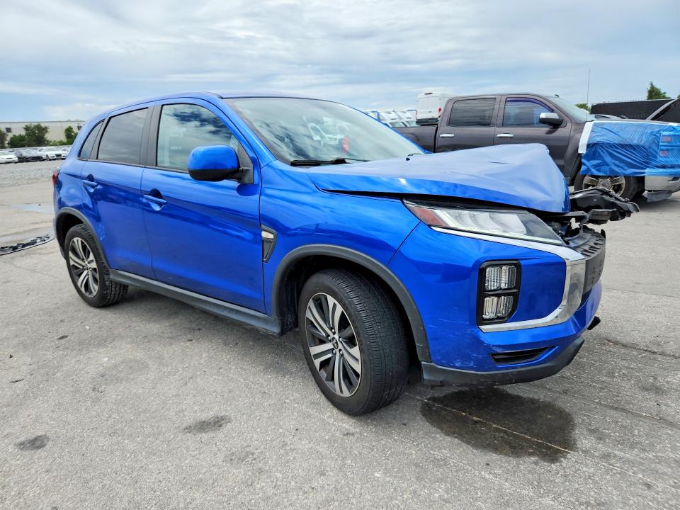 2020 Mitsubishi Outlander Sport მანქანა იყიდება აუქციონზე, vin: JA4AP3AU8LU002489, აუქციონის ნომერი: 64009376