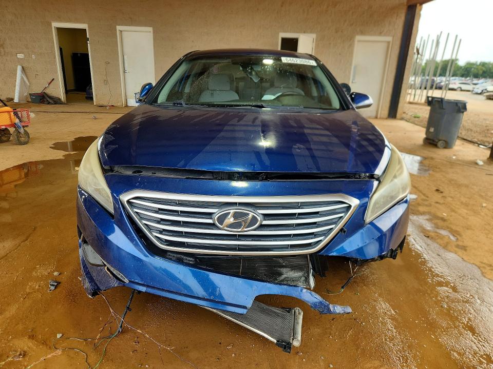 2015 Hyundai Sonata მანქანა იყიდება აუქციონზე, vin: 5NPE24AF8FH183847, აუქციონის ნომერი: 64623086