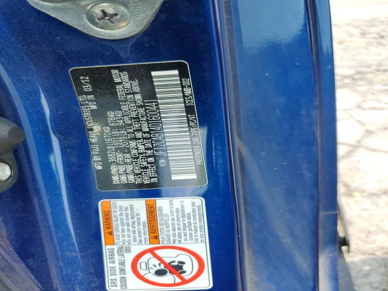 Aukcja sprzedaży 2013 Subaru Brz, vin: JF1ZCAB14D1600441, numer aukcji: 67054886