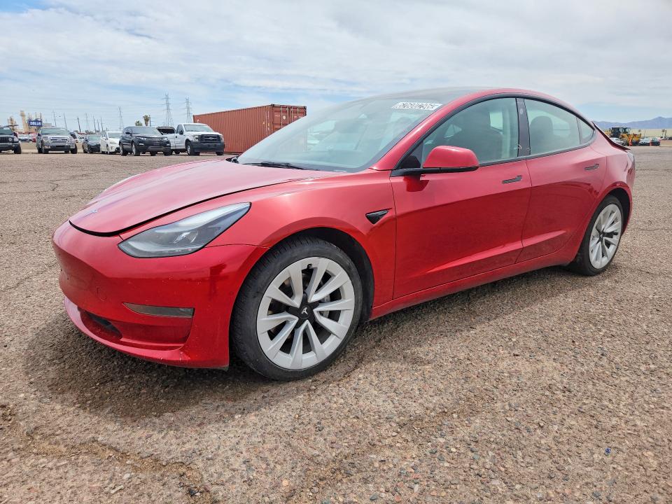 Aukcja sprzedaży 2022 Tesla Model 3, vin: 5YJ3E1EA9NF304829, numer aukcji: 62600296