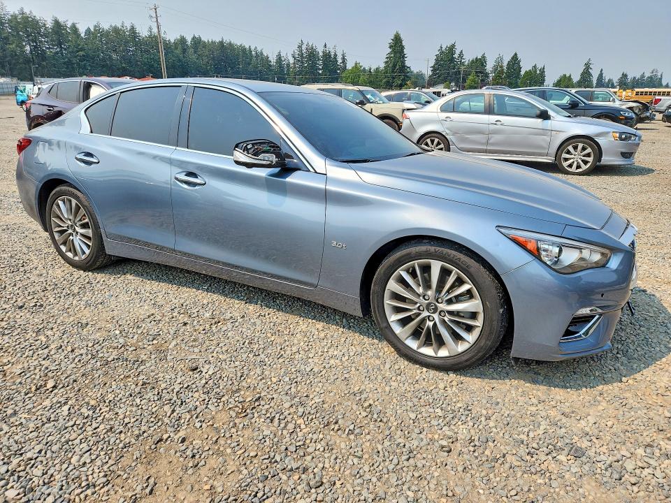 63142026 :رقم المزاد ، JN1EV7AR3JM433144 vin ، 2018 Infiniti Q50 مزاد بيع