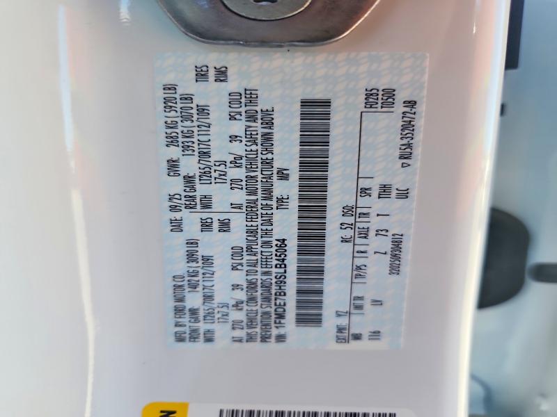Продаж на аукціоні авто 2025 Ford Bronco, vin: 1FMDE7BH9SLB45064, номер лоту: 65872106