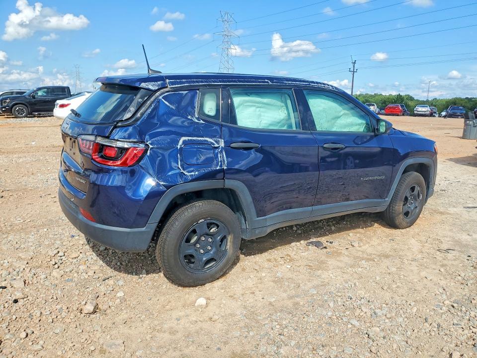 64080006 :رقم المزاد ، 3C4NJDAB7LT208927 vin ، 2020 Jeep Compass مزاد بيع