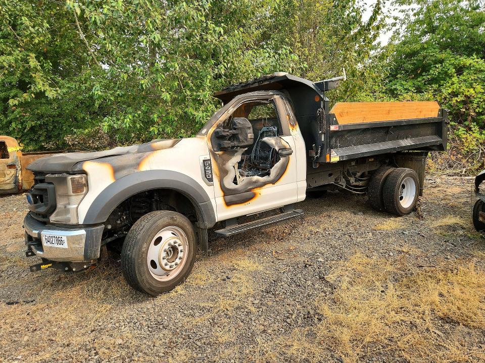 64027866 :رقم المزاد ، 1FDTF4HN4NDA01909 vin ، 2022 Ford F450 مزاد بيع