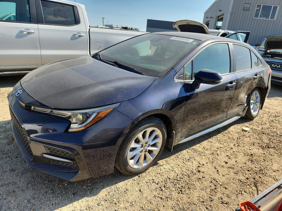 Продаж на аукціоні авто 2021 Toyota Corolla, vin: 5YFB4MBE8MP091284, номер лоту: 65903056