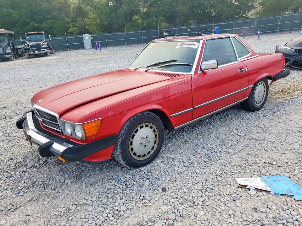 1986 Mercedes-benz 560 მანქანა იყიდება აუქციონზე, vin: WDBBA48D9GA044263, აუქციონის ნომერი: 63918986