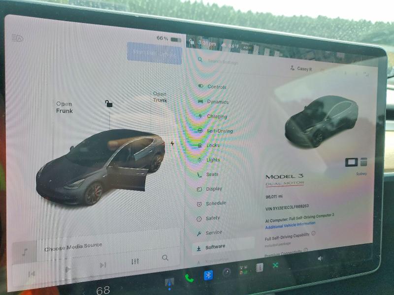 Продажа на аукционе авто 2020 Tesla Model 3, vin: 5YJ3E1EC3LF669263, номер лота: 66079206