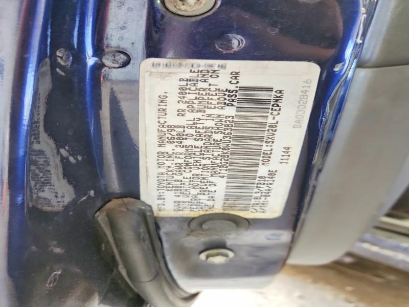 1998 Toyota Camry მანქანა იყიდება აუქციონზე, vin: 4T1BG28K0WU363823, აუქციონის ნომერი: 66741126