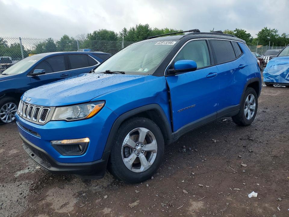 Продаж на аукціоні авто 2018 Jeep Compass, vin: 3C4NJDBB3JT252953, номер лоту: 63913286