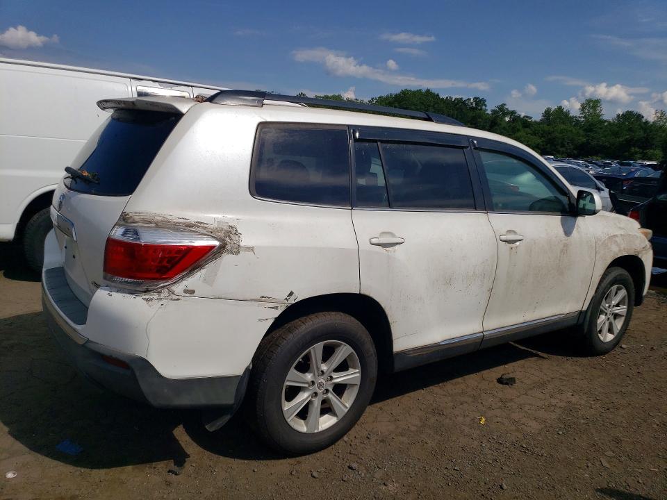 63127086 :رقم المزاد ، 5TDBK3EH3CS151631 vin ، 2012 Toyota Highlander مزاد بيع