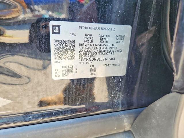 Aukcja sprzedaży 2018 Cadillac Xt5, vin: 1GYKNDRS1JZ187441, numer aukcji: 66538026