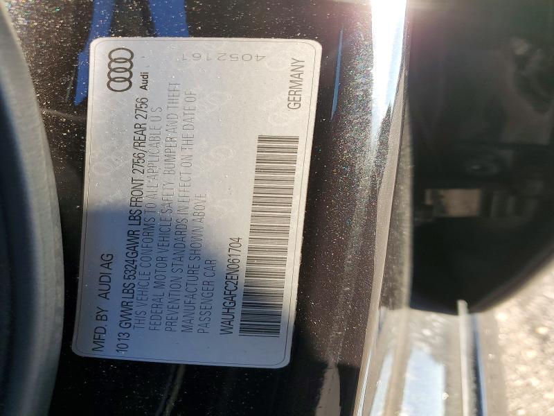 Продаж на аукціоні авто 2014 Audi A6, vin: WAUHGAFC2EN061704, номер лоту: 65732586
