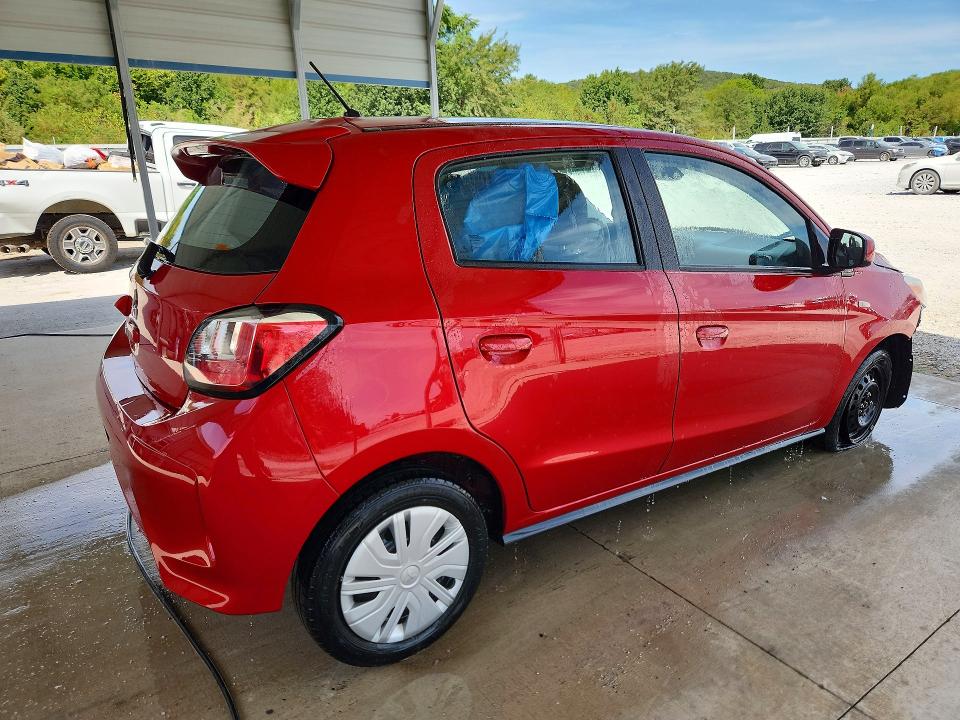 2024 Mitsubishi Mirage მანქანა იყიდება აუქციონზე, vin: ML32AUHJ7RH018880, აუქციონის ნომერი: 65856536