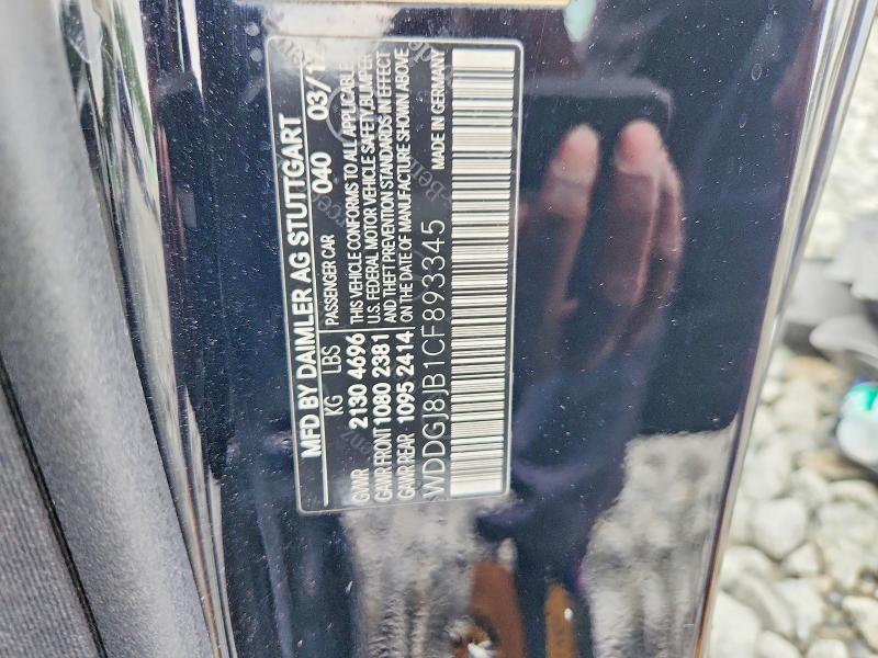 Продаж на аукціоні авто 2012 Mercedes-benz C, vin: WDDGJ8JB1CF893345, номер лоту: 66734696