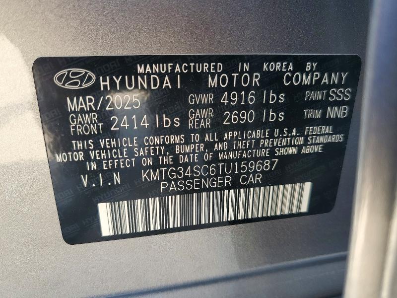 Продаж на аукціоні авто 2026 Genesis G70, vin: KMTG34SC6TU159687, номер лоту: 66951146